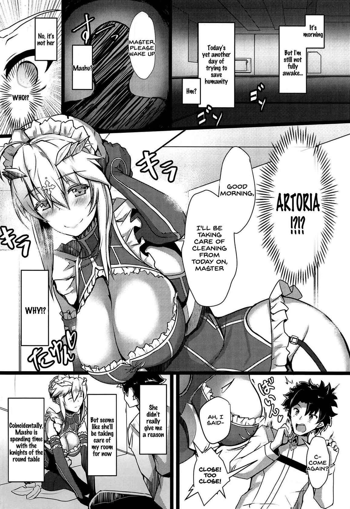 (C95) [Yurutto Pocket (Untue)] Chichiue Maid Gohoushi Kyouka Quest (Fate/Grand Order) [English]