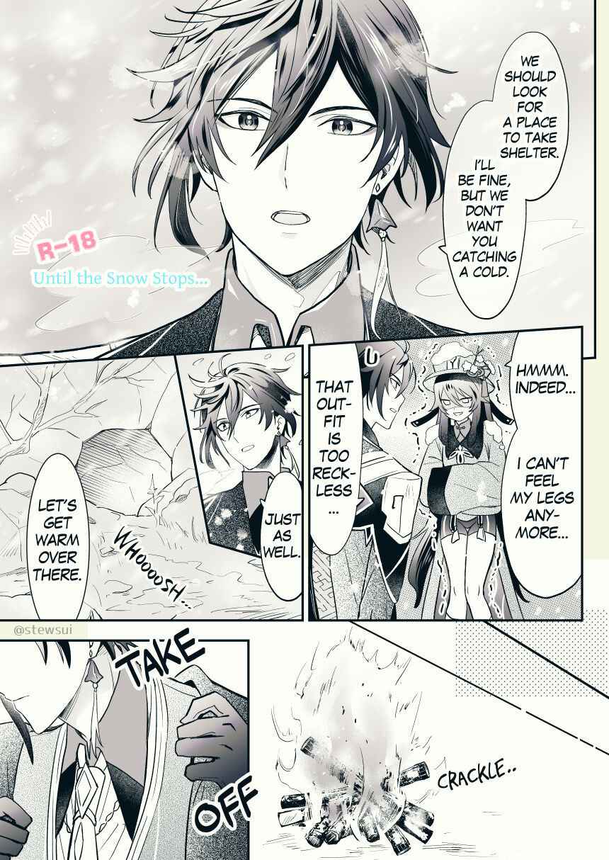 [stewsui] Zhongli x Hu Tao love story hentai doujinshi Ch. 7-8 (Genshin Impact) [English]