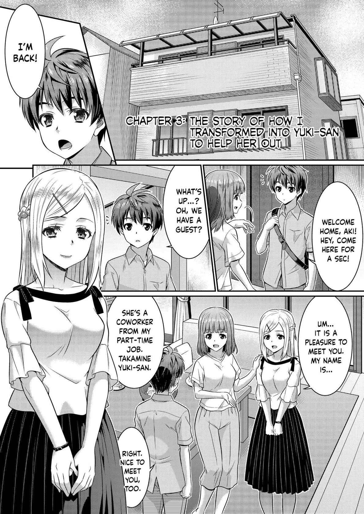 [TSF Mousou Chikusekijo (Kaneko Naoya)] Metamor ★ Coordinate 2 ~Ane no Yuujin Hen Nyotaika Hen~ | Metamorphic ★ Dress-Up 2 ~Sister’s Friend Arc & Genderswap Arc~ [English]