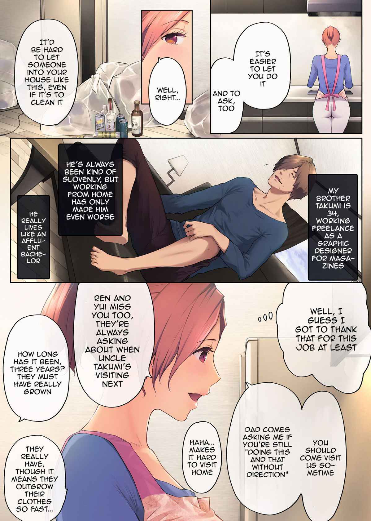 [Chinjao Girl. (Someoka Yusura)] UreAne ~Sanjuudai kara no Tsugou ga Yosugiru Kyoudai Kankei~ | My Mature Older Sister ~The Crazy Convenient Relationship of An Older Sister and Younger Brother In Their 30s [English] {Doujins.com}