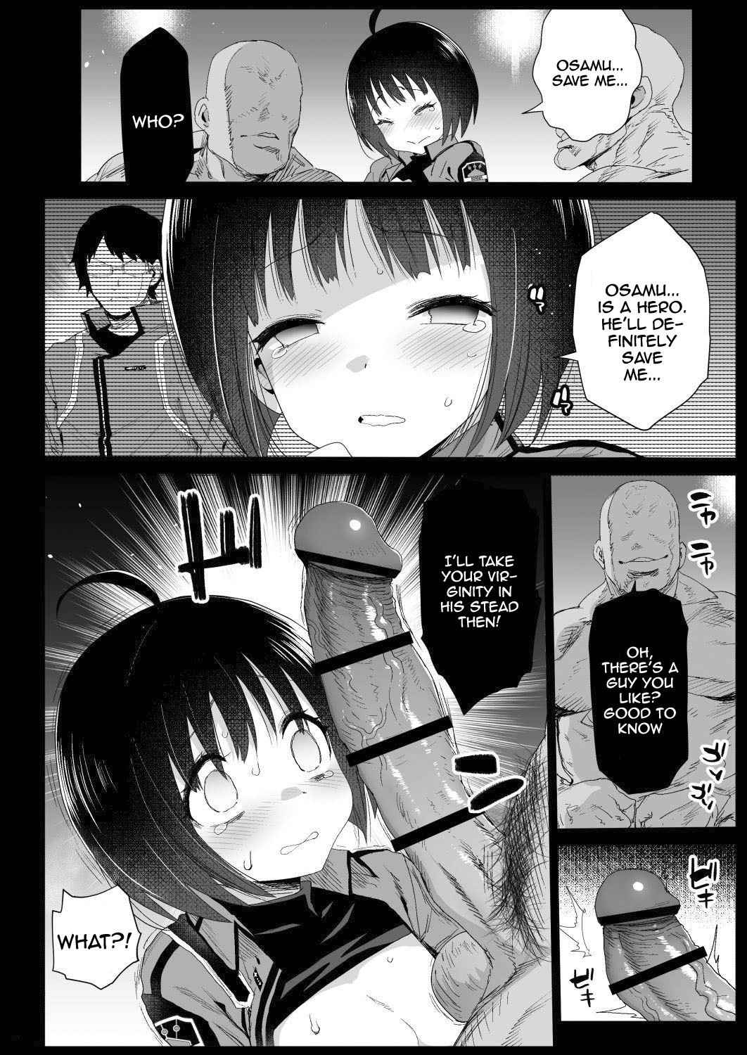 [Eromazun (Ma-kurou)] Amatori Chika 14 Sai Warui Ossan ni Okasareru! | World Trigger Border Rape File 2 - Chika Amatori Is Going To Get Raped By Some Bad Men! (World Trigger) [English] {Doujins.com} [Digital]