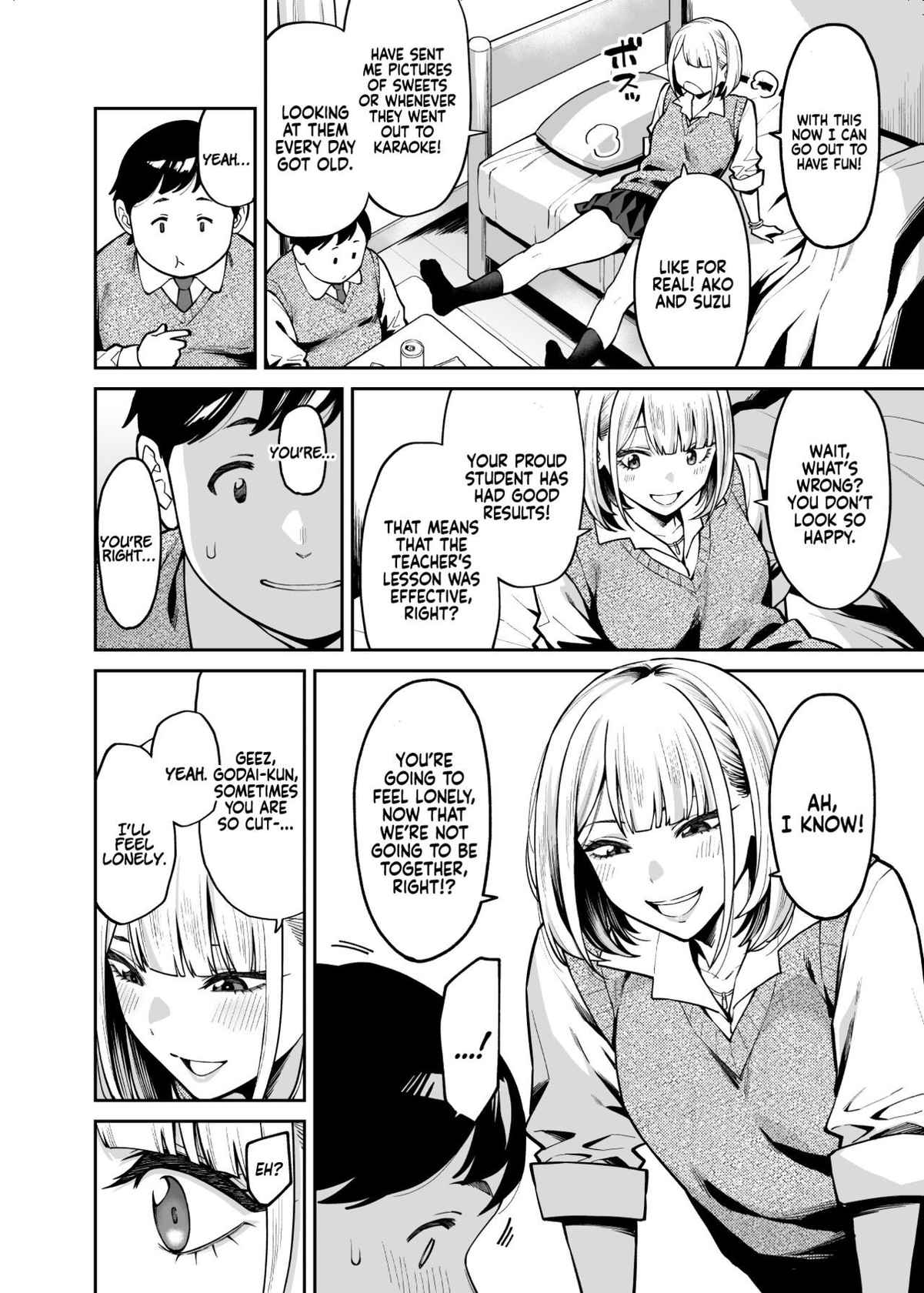 [Uchuusen Shoujigou (Shouji Nigou)] Gyaru wa Pocchari ni Koi wo suru │ Gyaru Falls in Love with a Chubby [English] [Coffedrug]