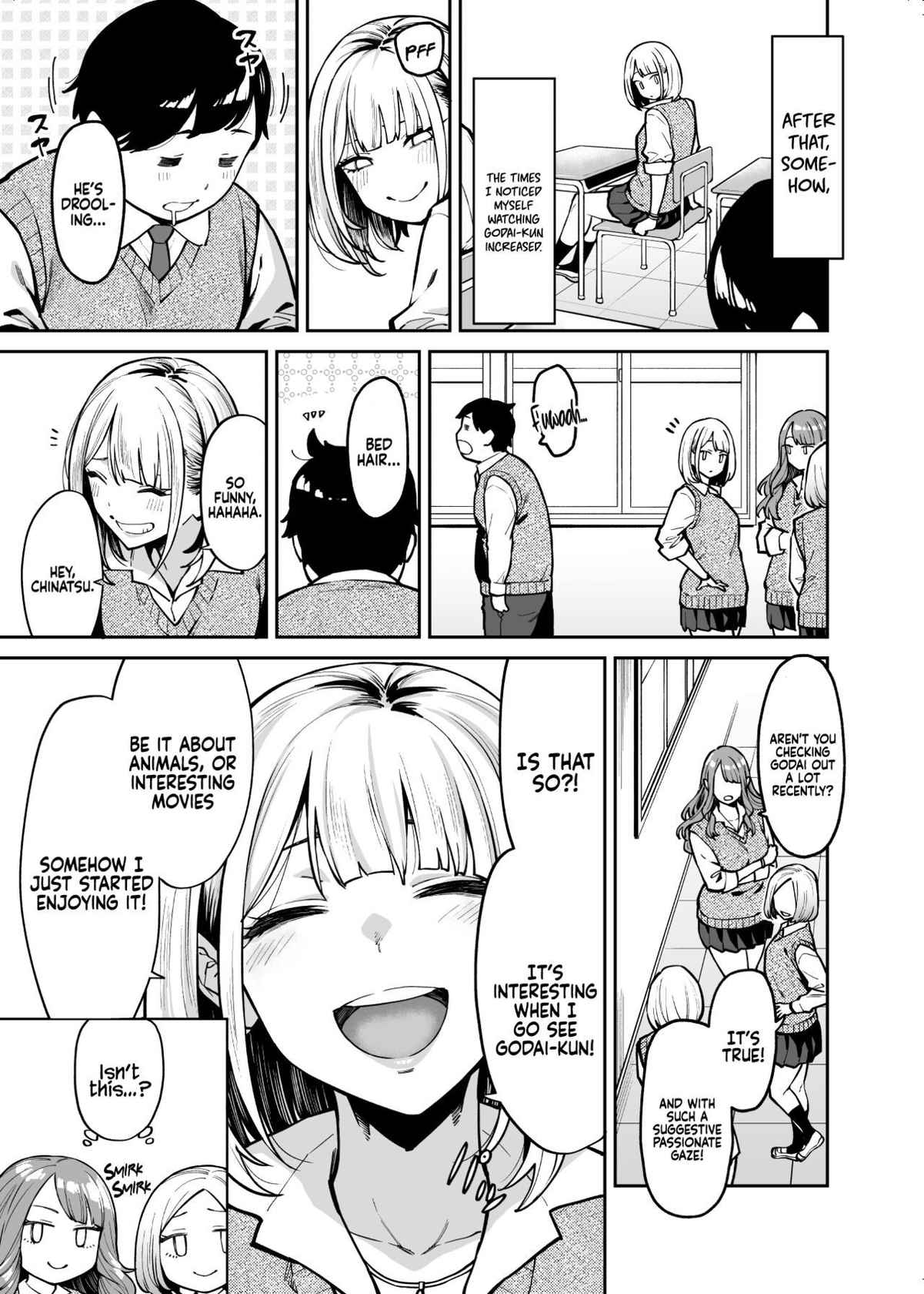 [Uchuusen Shoujigou (Shouji Nigou)] Gyaru wa Pocchari ni Koi wo suru │ Gyaru Falls in Love with a Chubby [English] [Coffedrug]