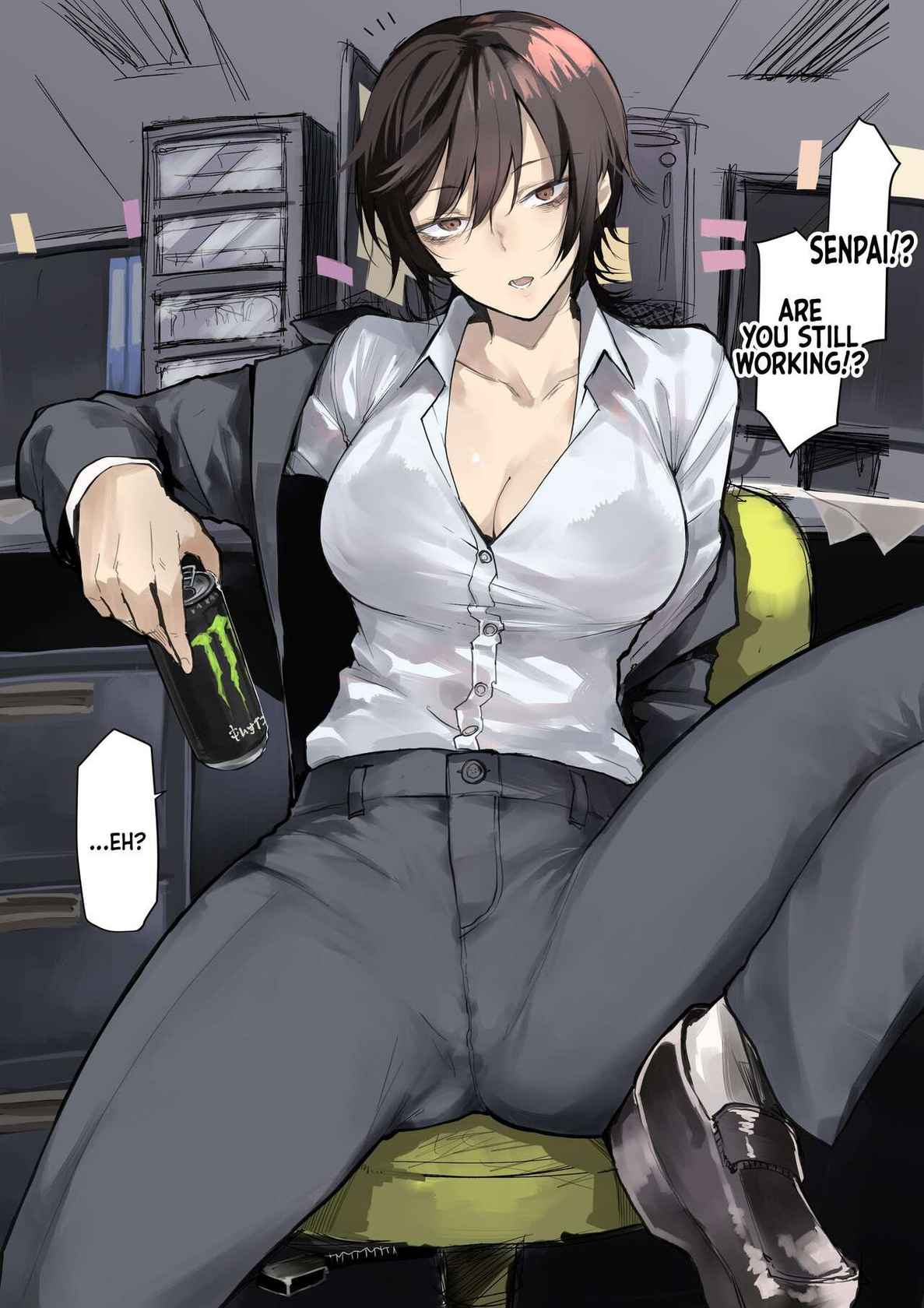 [Okyou] Nebusoku OL Onee-san | The Sleep Deprived Office Lady [English] [Mr_Person]