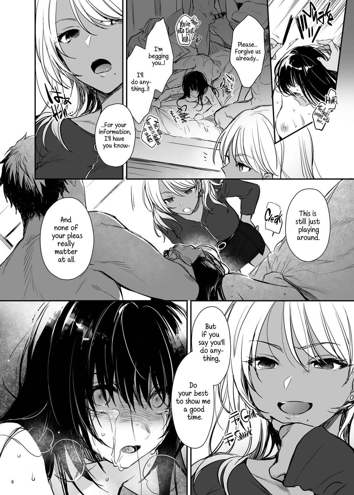 [Smile Foran Company (Mutsuki, Yukihito)] Zoku Wakarase ~Kuro Gal Akane no Mikara Deta Sebi~ | Correction Continued ~Kuro Gal Akane Gets What She Deserves~ [English] =White Symphony= [Digital]