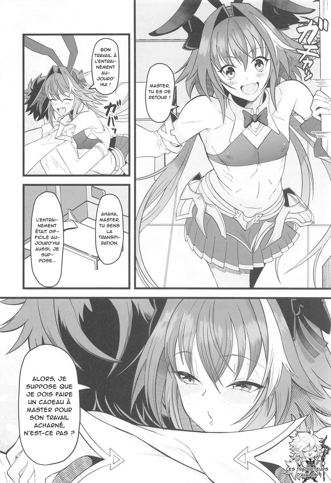 (Mega Akihabara Doujinsai 1) [Strange hatching (Syakkou)] Dochira no Boku to H ga Shitai? (Fate/Grand Order) [French] [Northface]