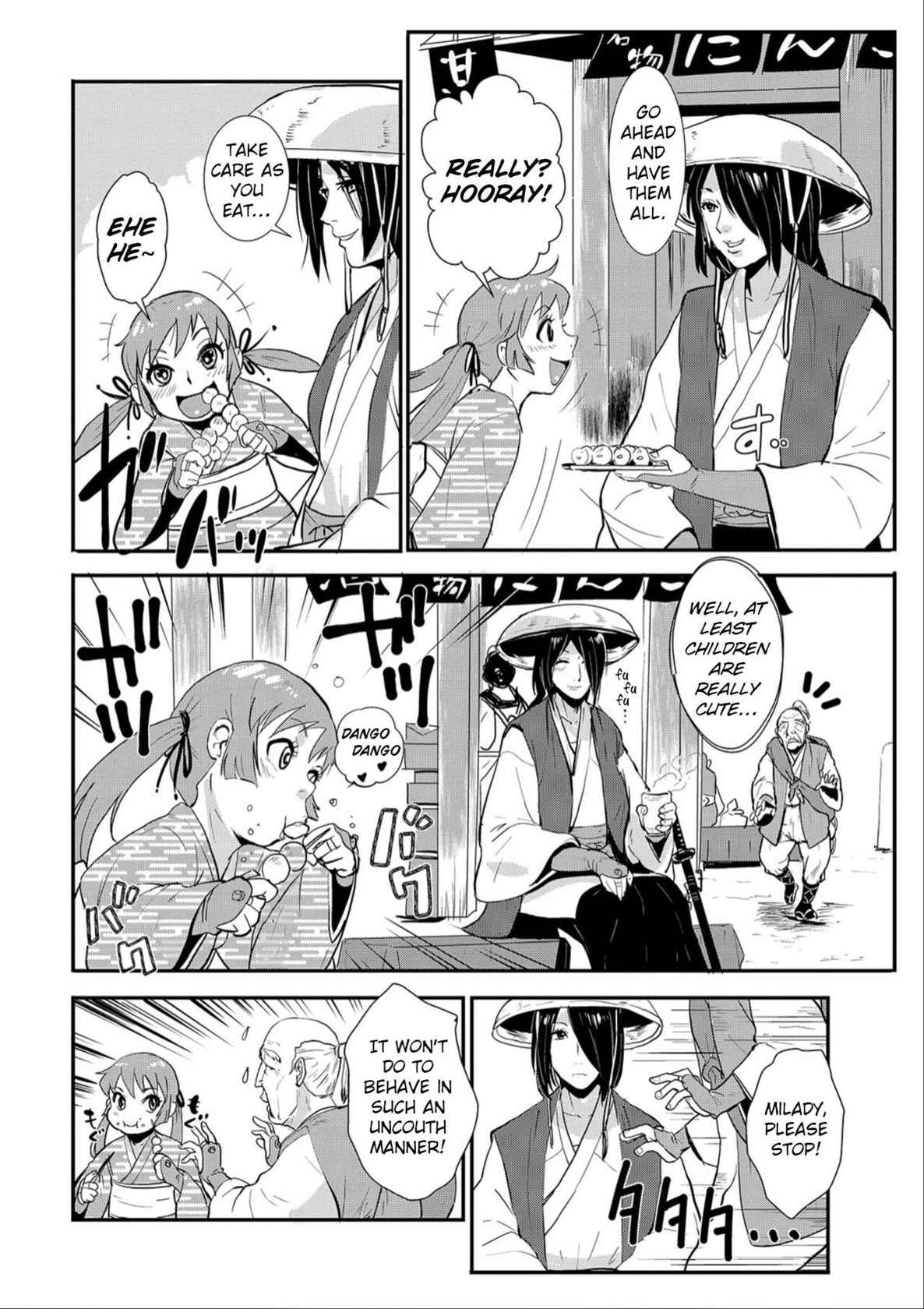 [Kakutou Oukoku] Harami samurai 01 Onna Douchuu Maguwai Tabi | Knocked Up Samurai 01: A Woman’s Journey to get pregnant (WEB Ban COMIC Gekiyaba! Vol. 100) [English] [Apricot Jam]