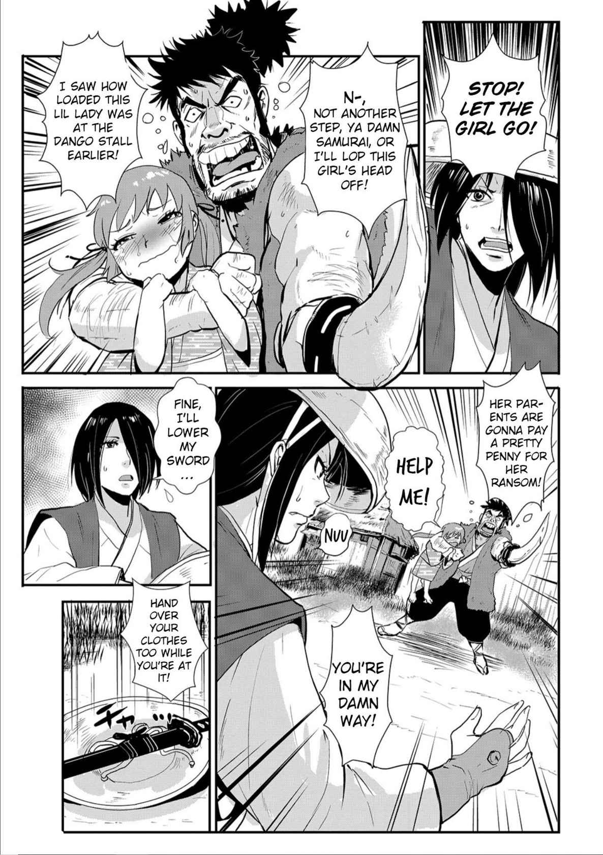 [Kakutou Oukoku] Harami samurai 01 Onna Douchuu Maguwai Tabi | Knocked Up Samurai 01: A Woman’s Journey to get pregnant (WEB Ban COMIC Gekiyaba! Vol. 100) [English] [Apricot Jam]