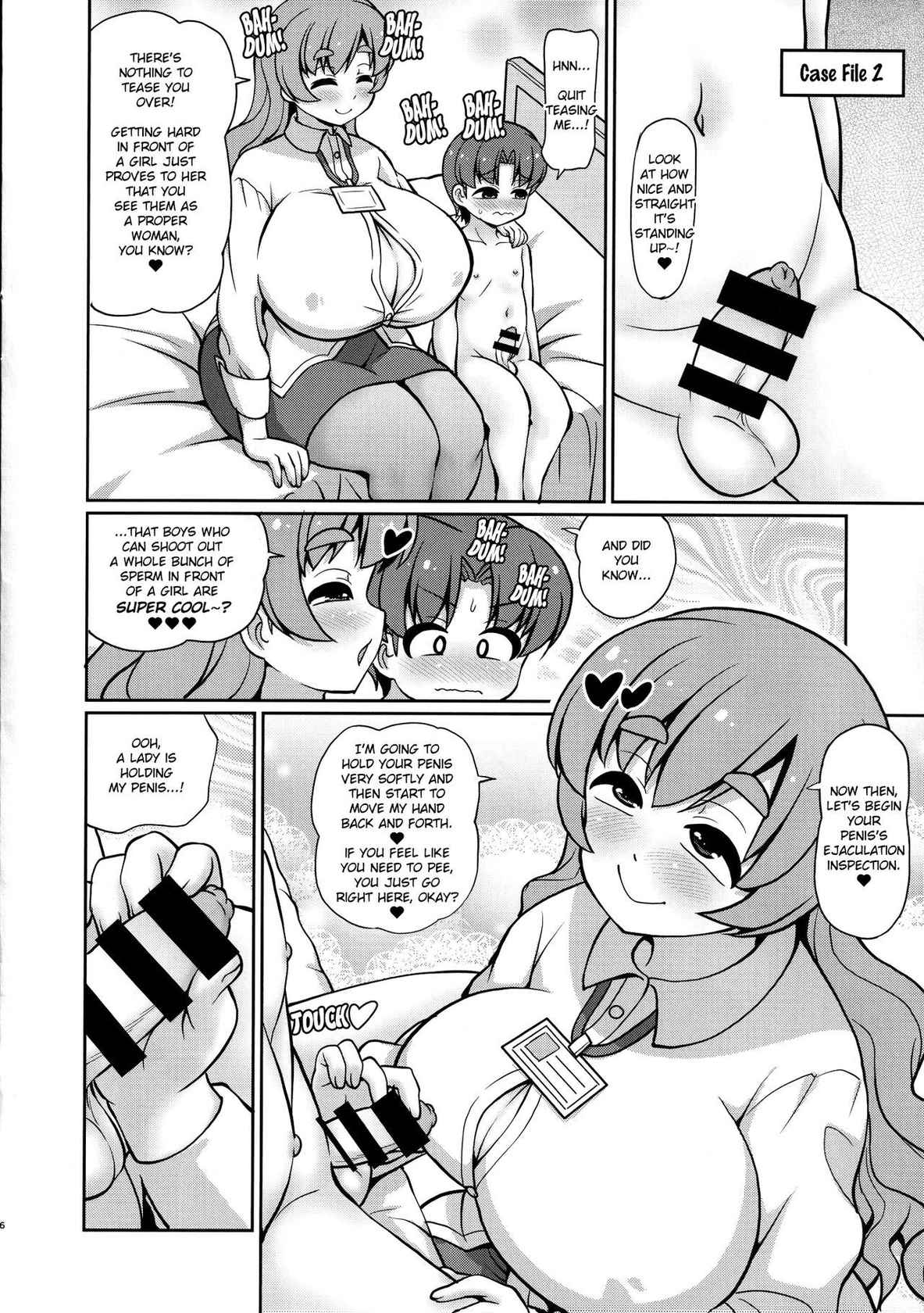 (C99) [Joji Panchu Uriba (emina)] Konnichiwa Seitsuu Kensain desu | Hello, I'm Here for Your Child's Penis Inspection Day [English]