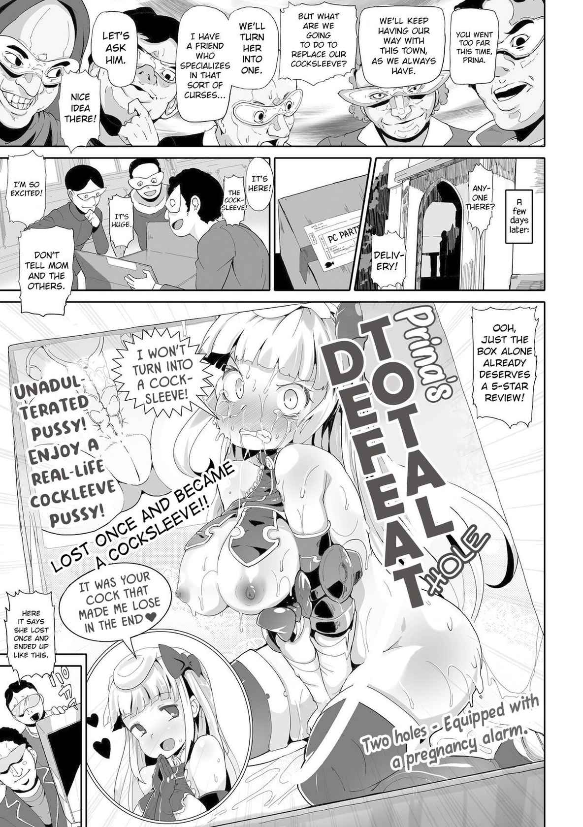 [AOX] Zettai Haiboku! Purina-san (2D Comic Magazine Onaho e Ochita Onna-tachi Vol. 2) [English] [Kinsei Translations] [Digital]