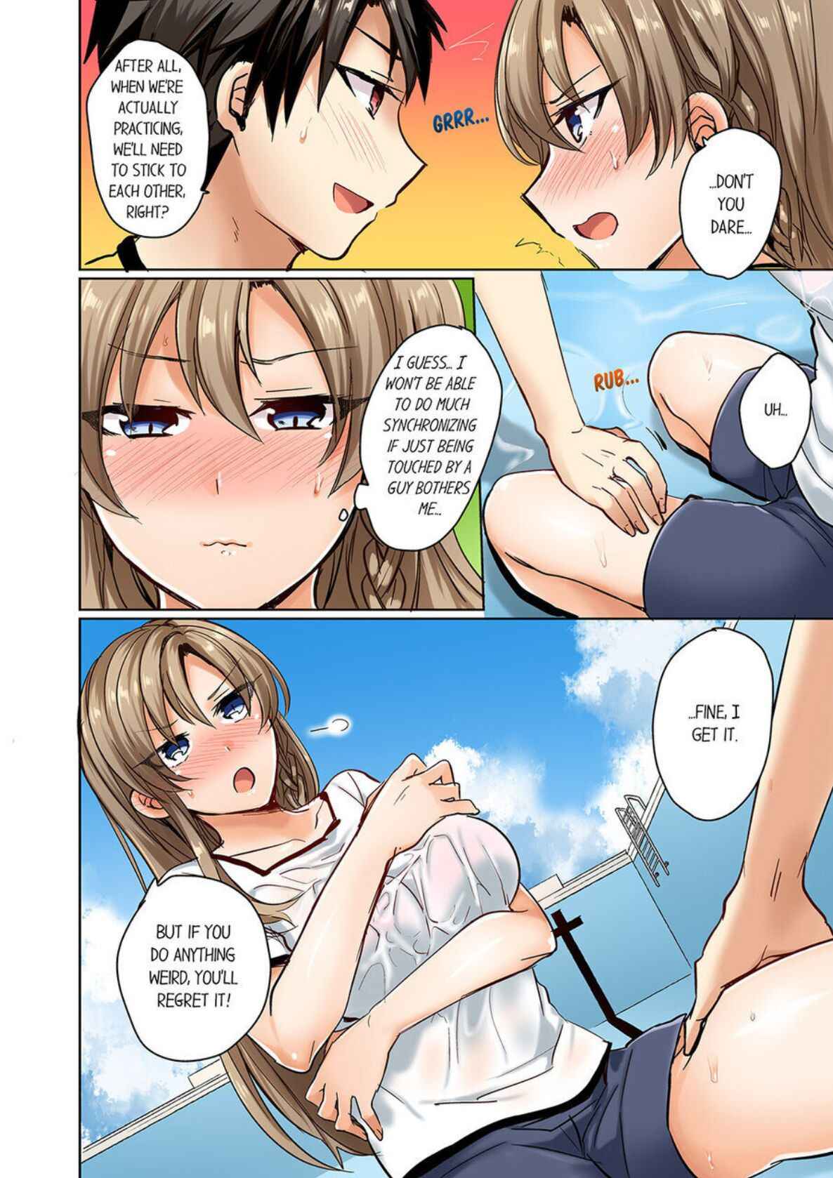 [Shogota] Mizugi ga Zurete... Haitteru! ~Porori ja Sumanai Danjo Kongou Synchro-bu~ 1 - My Swimsuit Slipped... And it went in!? A Mixed Synchronized Swimming Club with More Than Just Nip Slips in Store! ~ 1 [English]