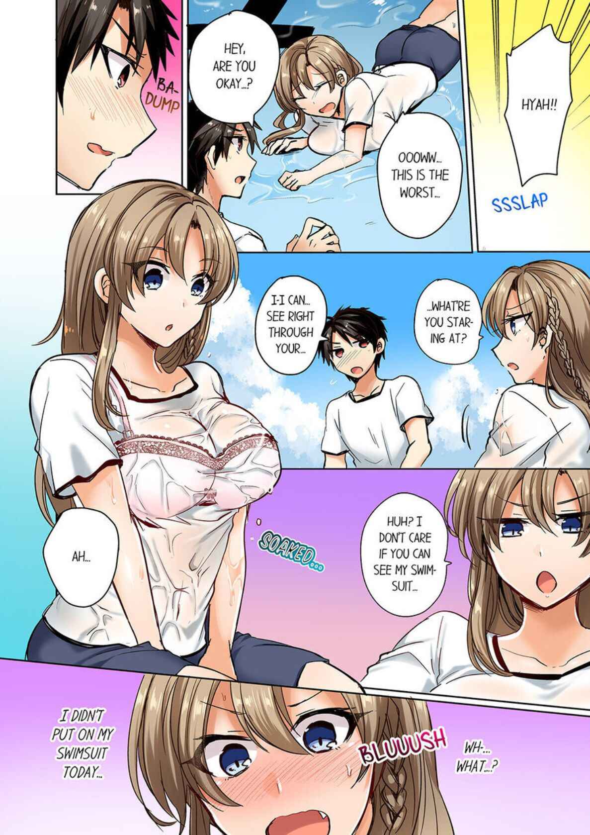 [Shogota] Mizugi ga Zurete... Haitteru! ~Porori ja Sumanai Danjo Kongou Synchro-bu~ 1 - My Swimsuit Slipped... And it went in!? A Mixed Synchronized Swimming Club with More Than Just Nip Slips in Store! ~ 1 [English]