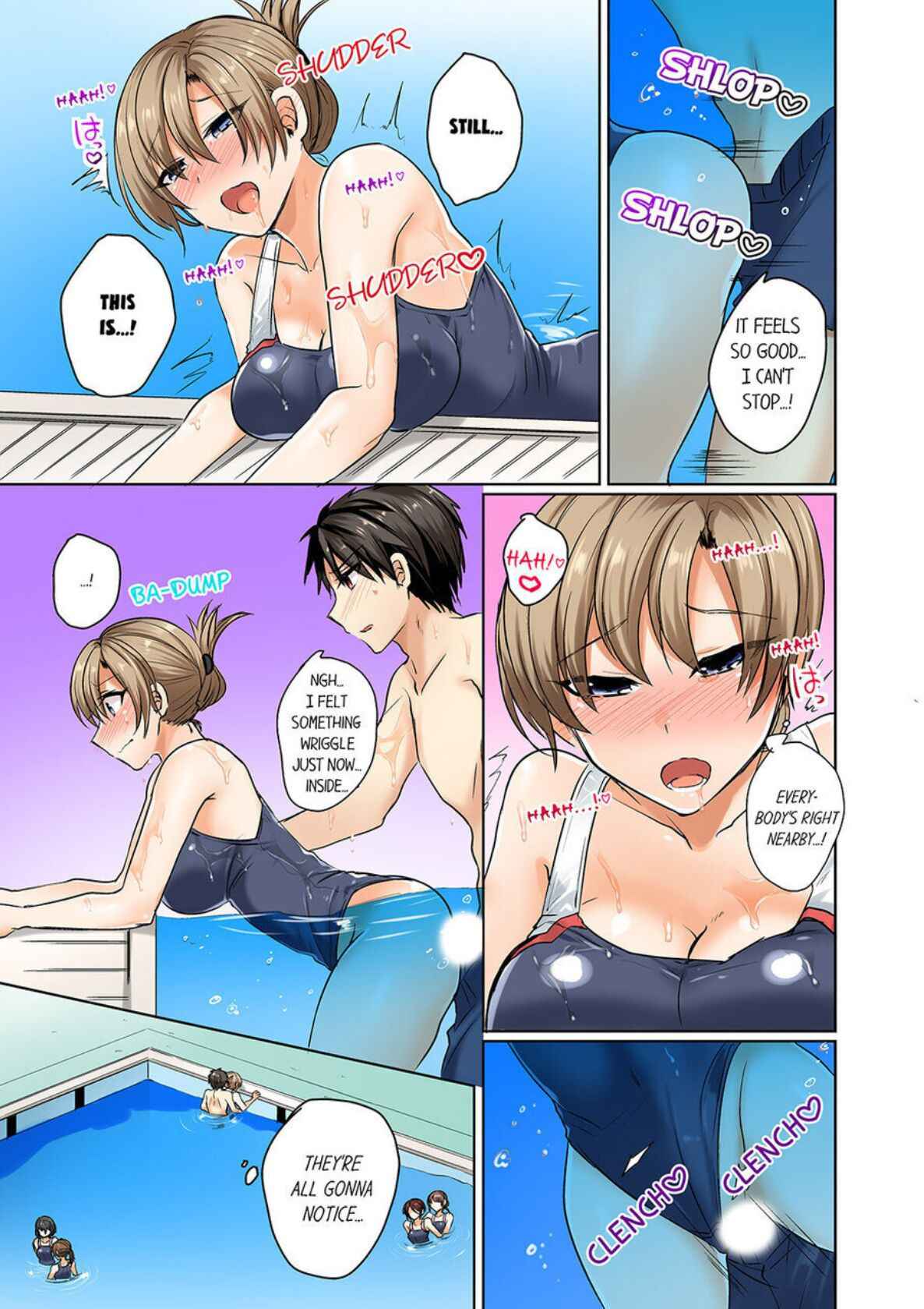 [Shogota] Mizugi ga Zurete... Haitteru! ~Porori ja Sumanai Danjo Kongou Synchro-bu~ 1 - My Swimsuit Slipped... And it went in!? A Mixed Synchronized Swimming Club with More Than Just Nip Slips in Store! ~ 2 [English]