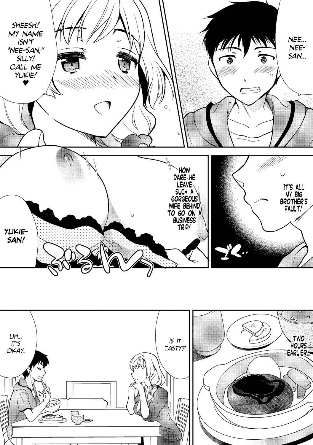 [Mizuno Alto, Akahige] Deisui Shichatta Aniyome to ~ Shuran na Inran Onee-san ~ | Making Moves on My Drunken Sister-in-Law! Chapter 01 [English] [Team Rabu2] [Digital]