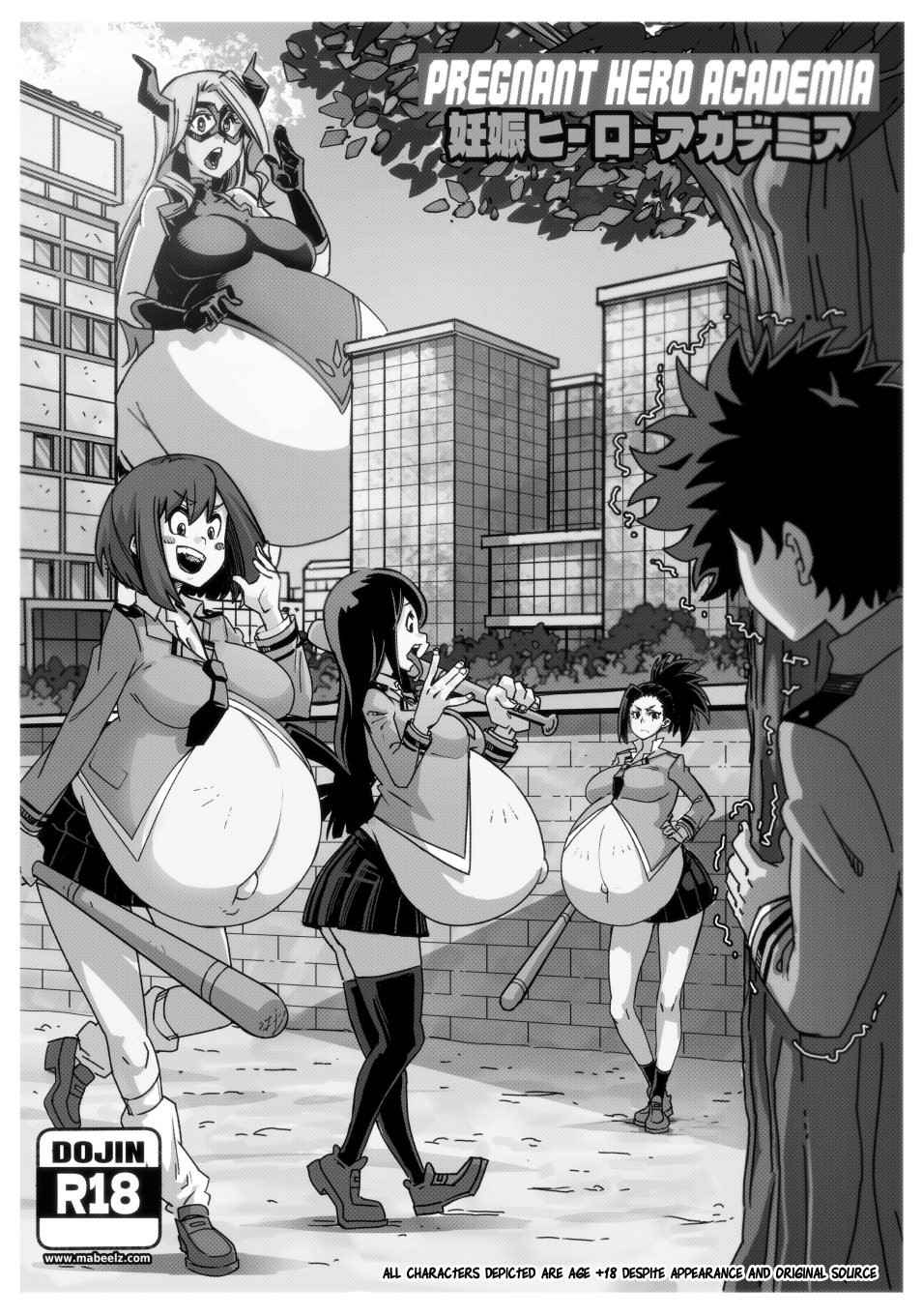 Pregnant Hero Academia