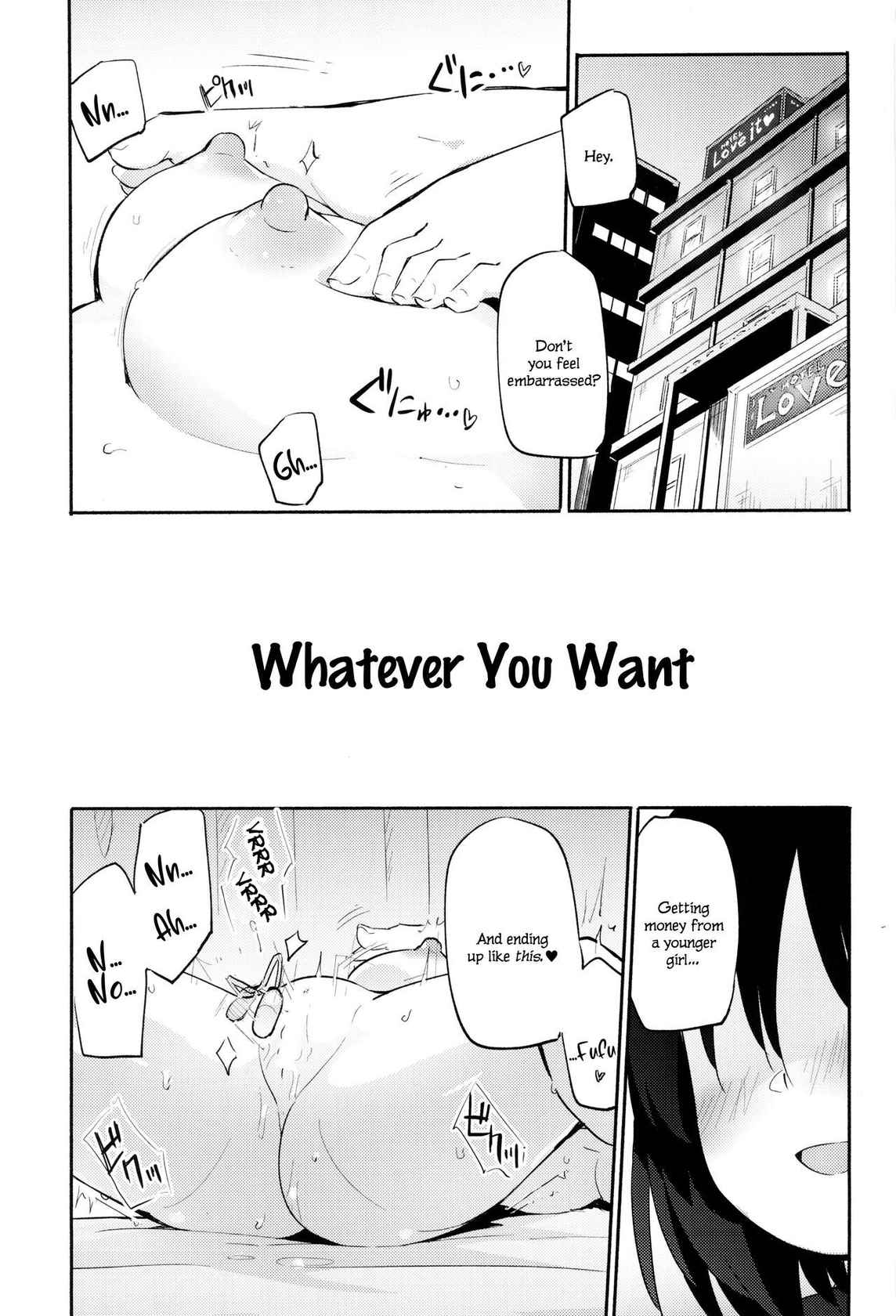 (COMITIA140) [Homuraya Pleiades (Homura Subaru)] Saretai Houdai | Whatever You Want [English]