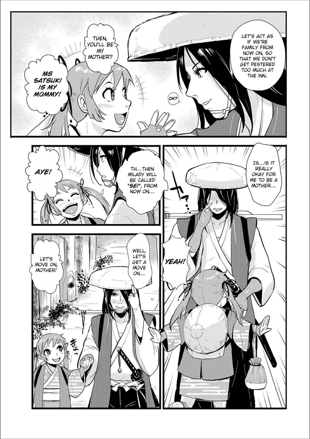 Knocked Up Samurai 02: The Post Town and the Ronin, Tied and Teased (WEB Ban COMIC Gekiyaba! Vol. 107) [English] [Apricot Jam]