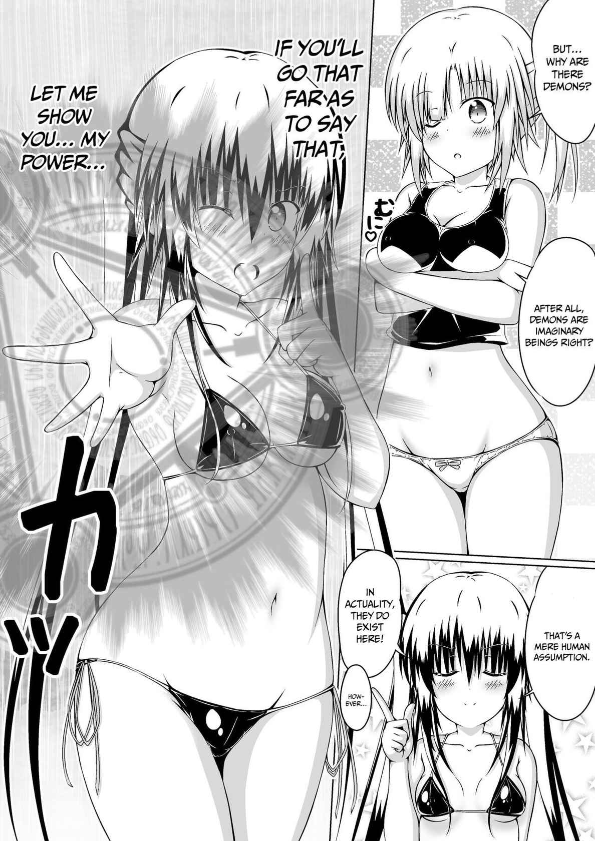 [Akira Aki] Nyotaika Shite DT to Oppai JD! 2 [English] [akanameTL]