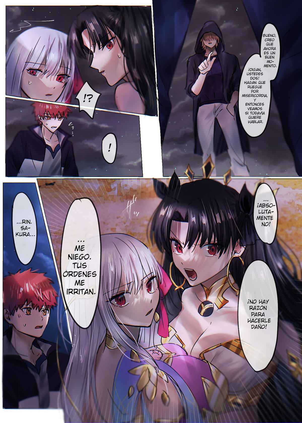 [Hyoui Lover (Minor)] Fate/rewrite ~Rin to Sakura ga Servant-ka Sennou Sareru Hon~ | ~Rin and Sakura Brainwashing Book~ (Fate/Grand Order) [Spanish]