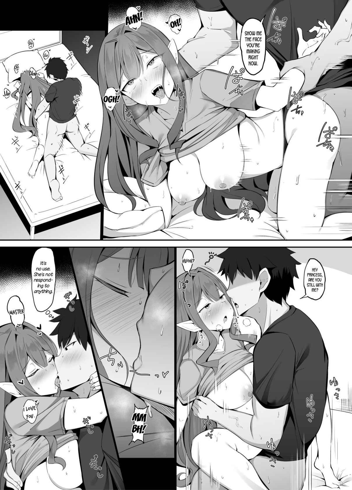 [Corundum] Master and Baobhan Sith-san He's Suuuuuper Close With  (Fate/Grand Order) [English] [LunaticSeibah]