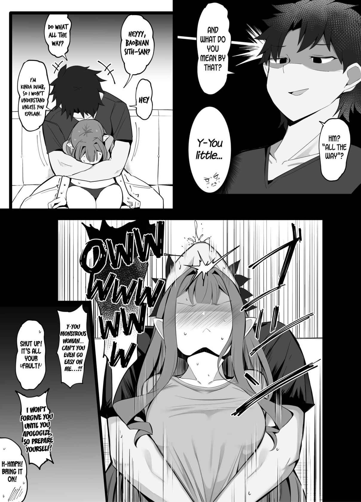 [Corundum] Master and Baobhan Sith-san He's Suuuuuper Close With  (Fate/Grand Order) [English] [LunaticSeibah]