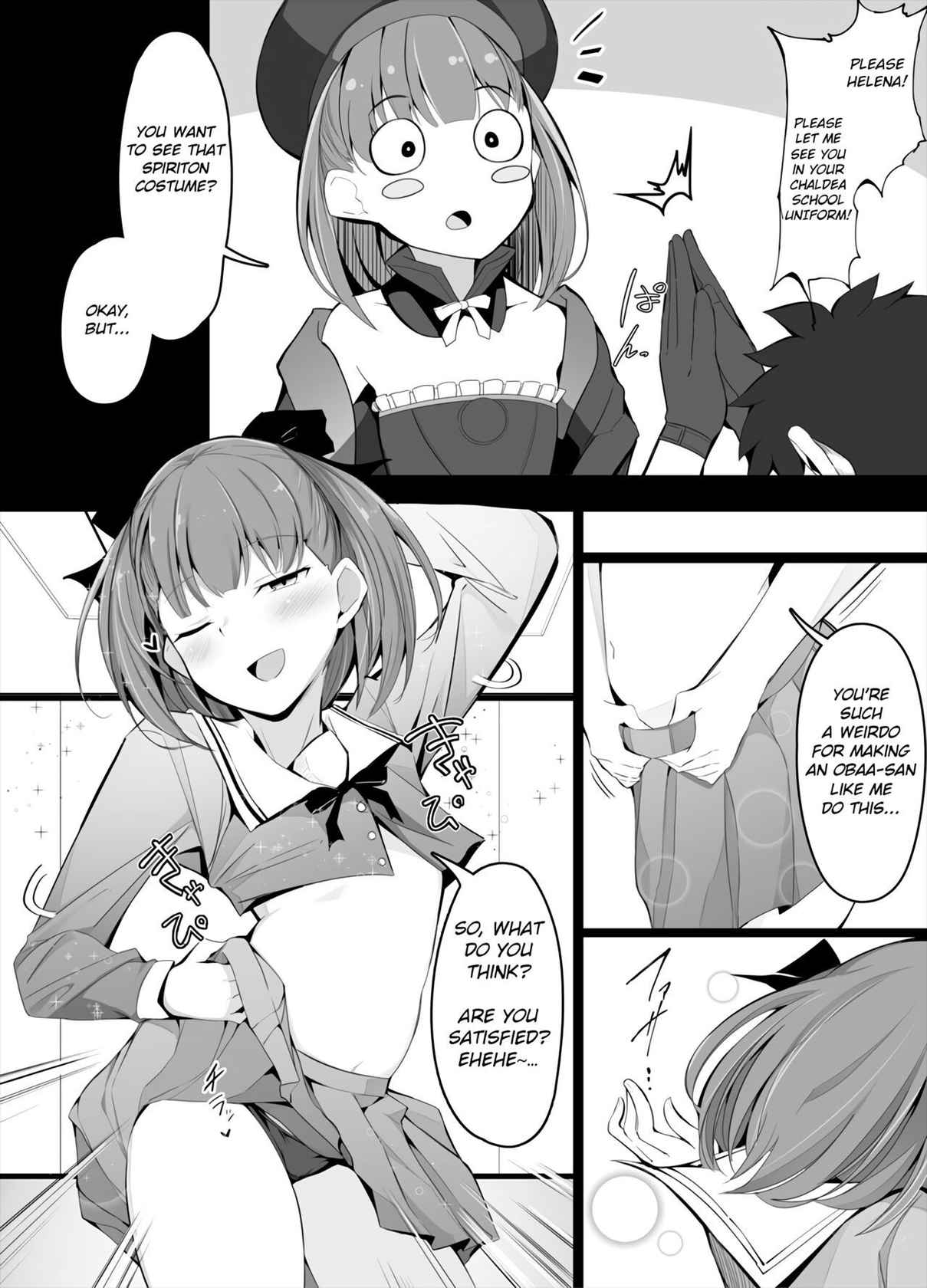 [Corundum] I Teased Helena Obaa-san and It Was Scarier Than I Thought! (Fate/Grand Order) [English] [Bingus Blongus]