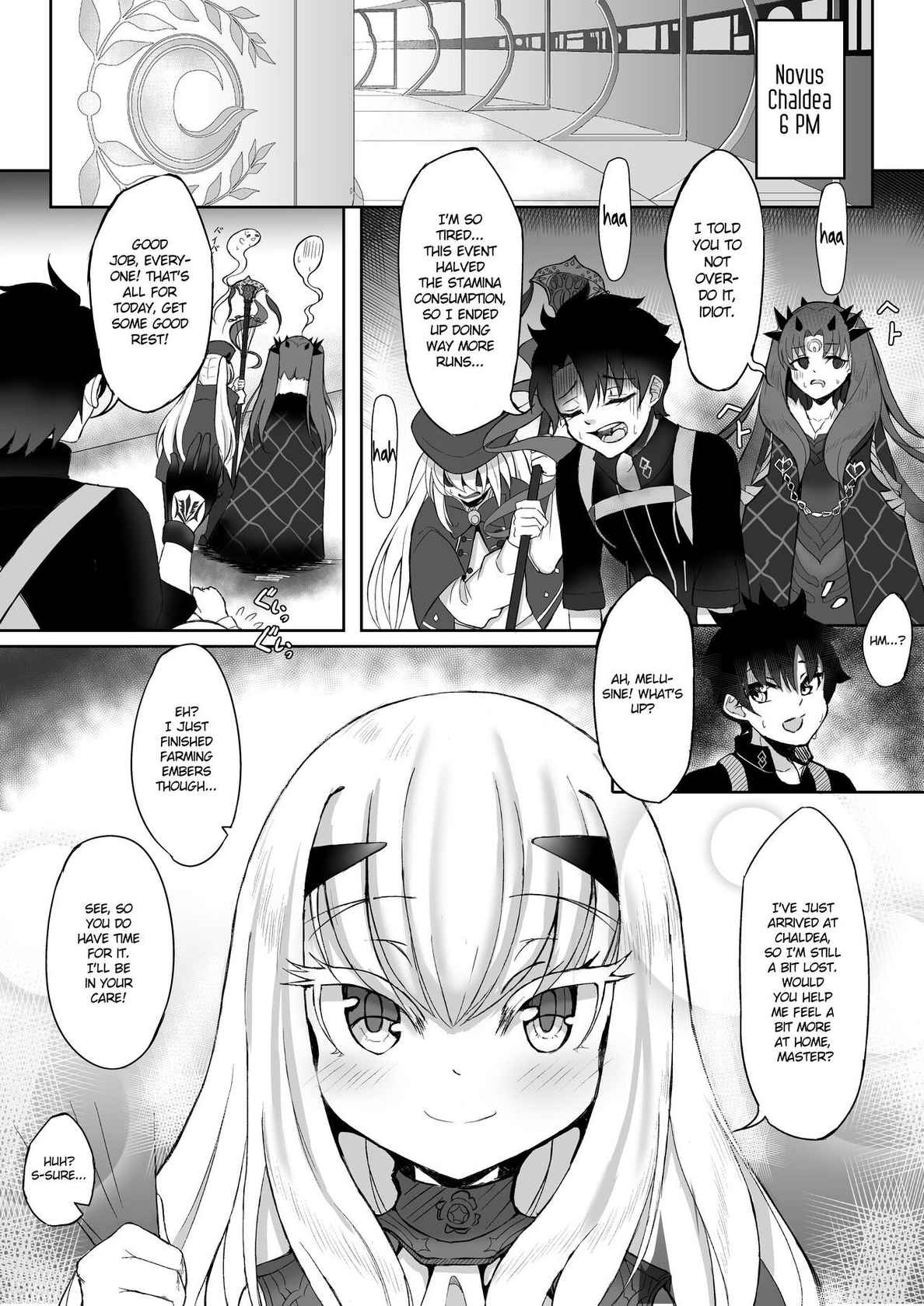 [A-icu (Reon.Hikiu)] FujiMelu Maryoku Kyoukyuu Love One Another (Fate/Grand Order) [English] [Shiromaru]