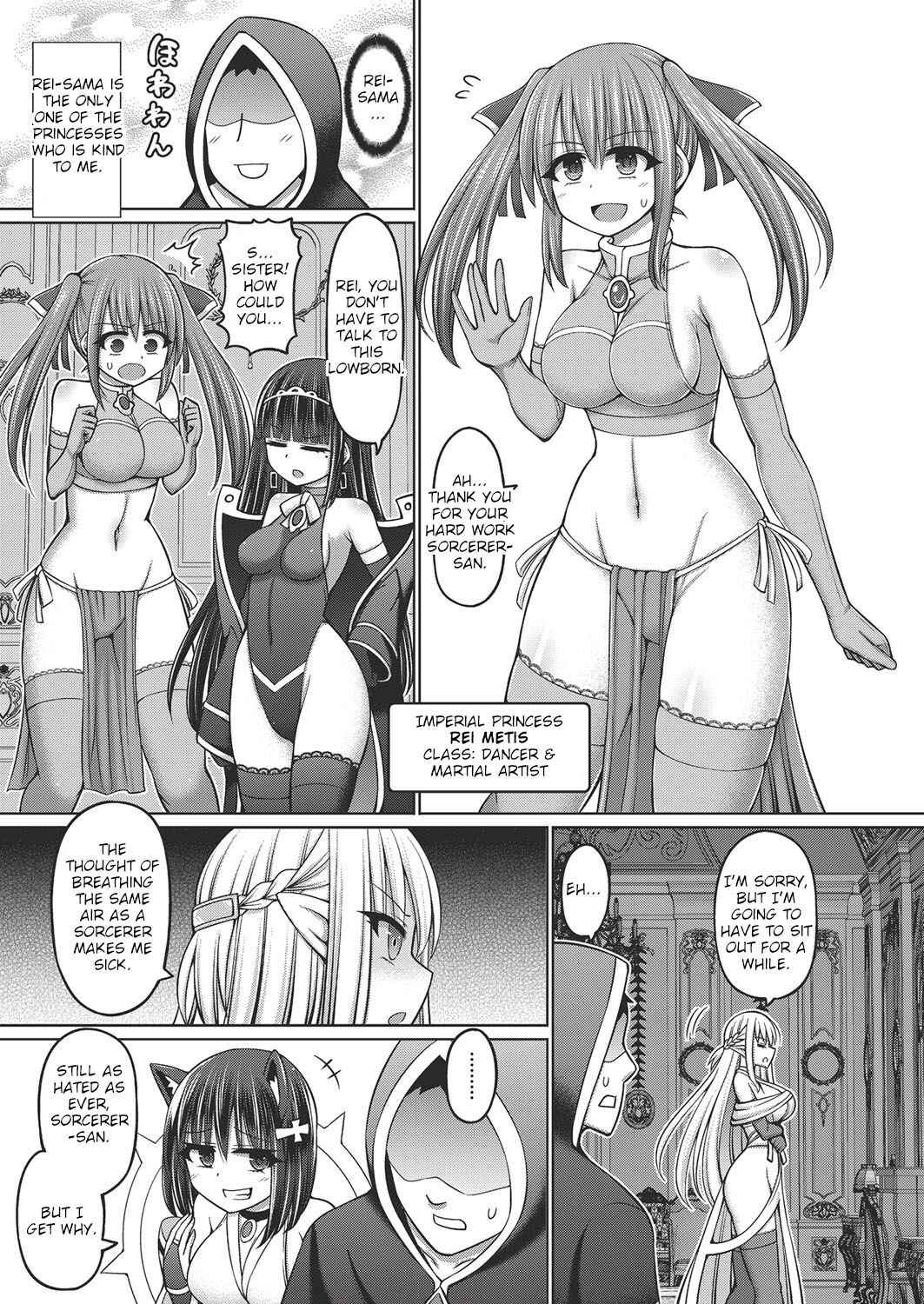 [Hashimura Aoki] Jujutsushi ni Tensei Shita node Koujo Zenin Dorei ni Shite Mita Ch. 1 | I Was Reincarnated as a Sorcerer, So I Tried to Enslave All the Princesses Ch. 1 (COMIC AUN Kai Vol. 20) [English]