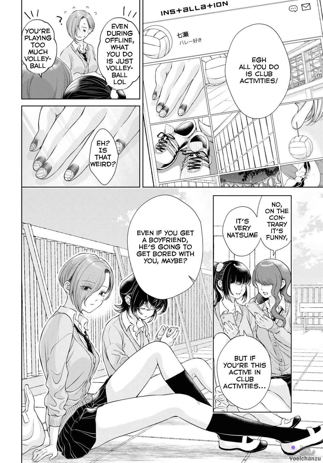 [Iwami Kiyoko] My Girlfriend's Not Here Today Ch. 7-11 + Twitter extras [English]