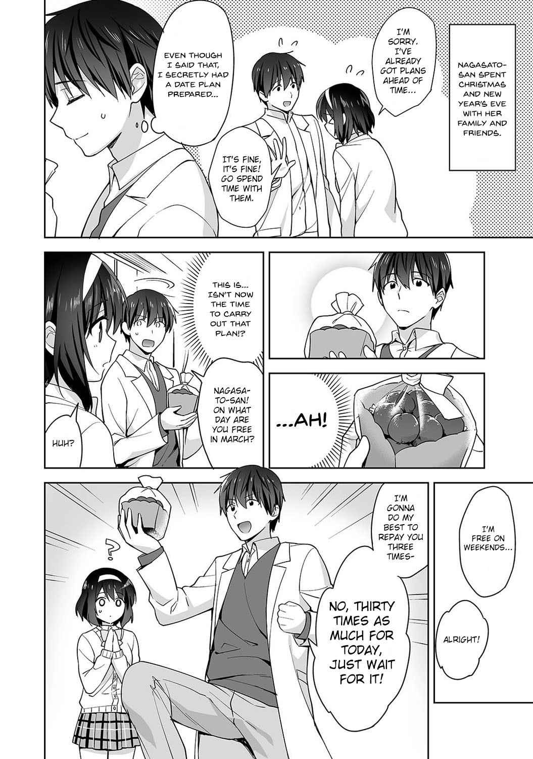 [Fuyuichi Monme] Amayakashi Jouzu no Nagasato-san~ Hokenshitsu de Yoshi Yoshi Ecchi!~ Ch. 9 [English]