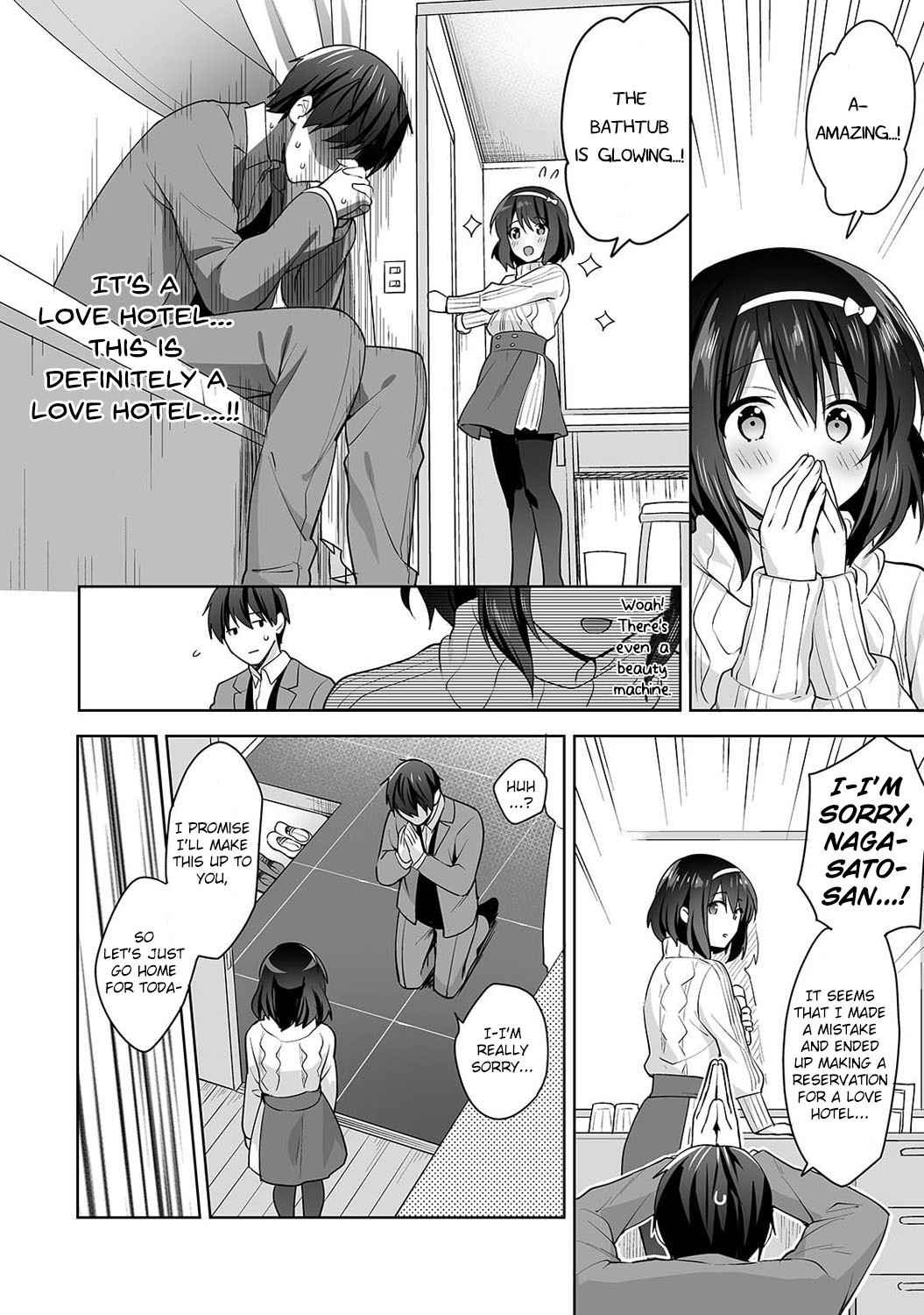 [Fuyuichi Monme] Amayakashi Jouzu no Nagasato-san~ Hokenshitsu de Yoshi Yoshi Ecchi!~ Ch. 9 [English]