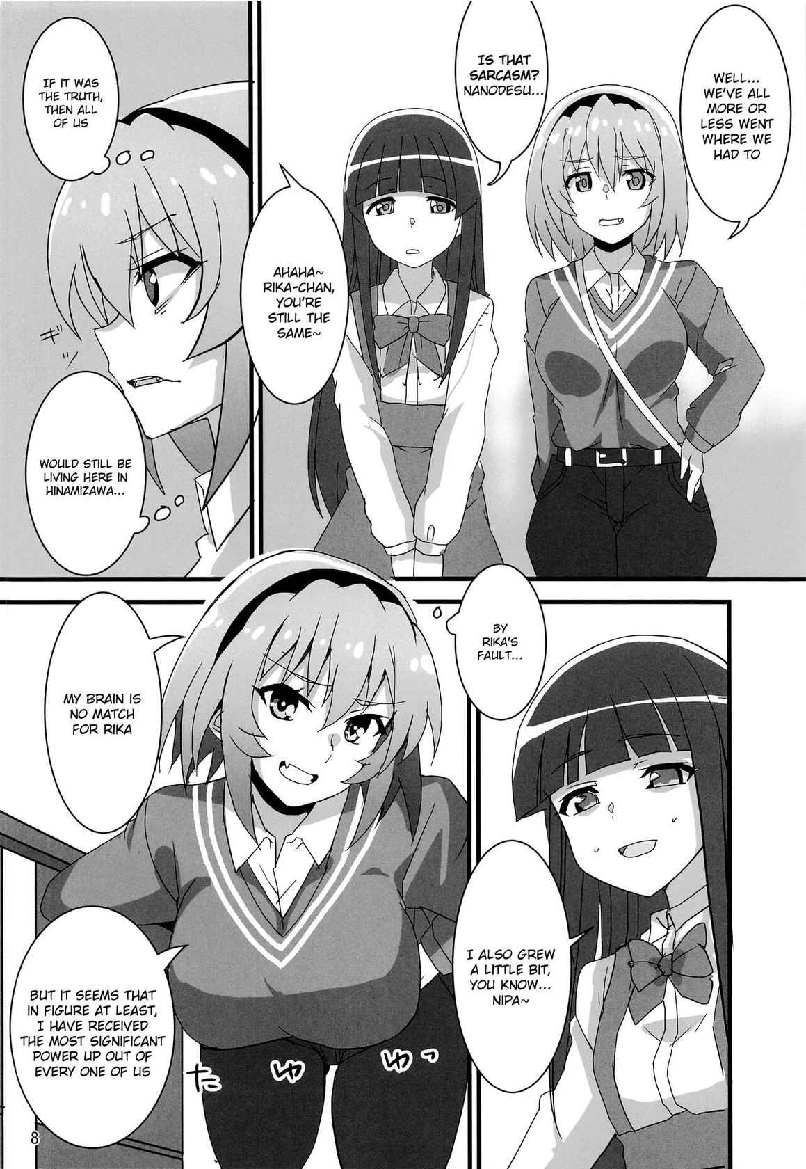 (COMIC1☆20) [BlueMage (Aoi Manabu)] Houjou Satoko Lucia ni Naku (Higurashi no Naku Koro ni Gou) [English]