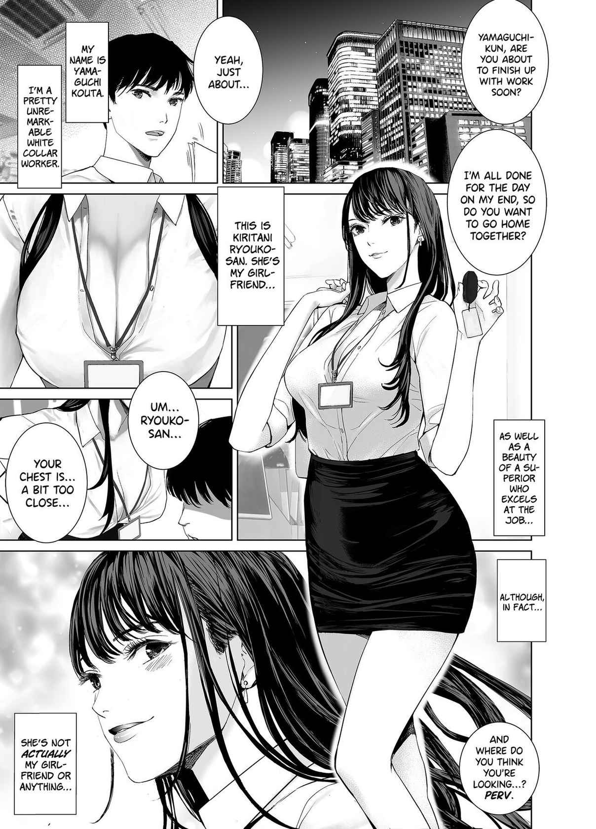 [Marialite (shida)] Saenai Kouhai wa Bijin OL to Hitotsu ni Naru | How a Dull Office Worker Became One with His Hottie Superior [English] [BoundaryTL] [Digital]