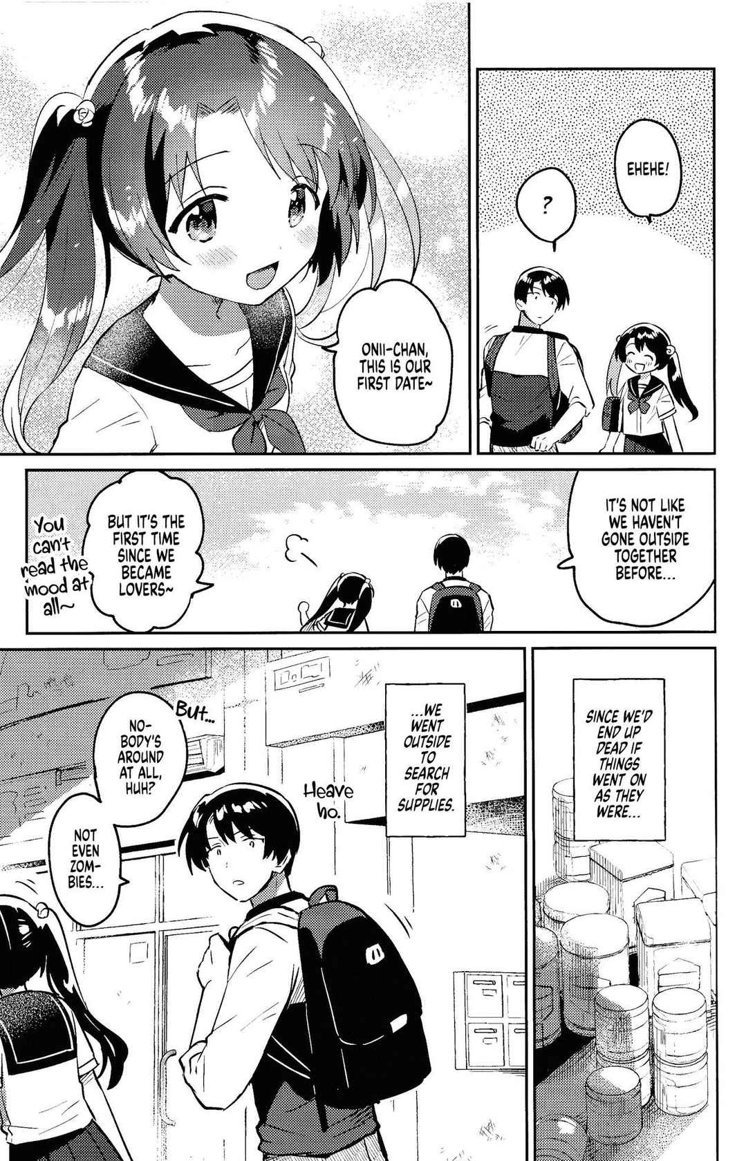 (COMIC1☆20) [squeezecandyheaven (Ichihaya)] Imouto to Lockdown √heaven | In Lockdown With My Little Sister - Heaven [English] {Doujins.com}