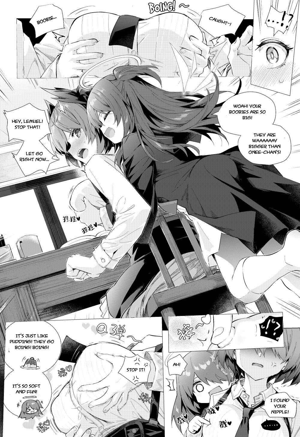 [kataokasan] FiammettaxExusiai short story (Arknights)