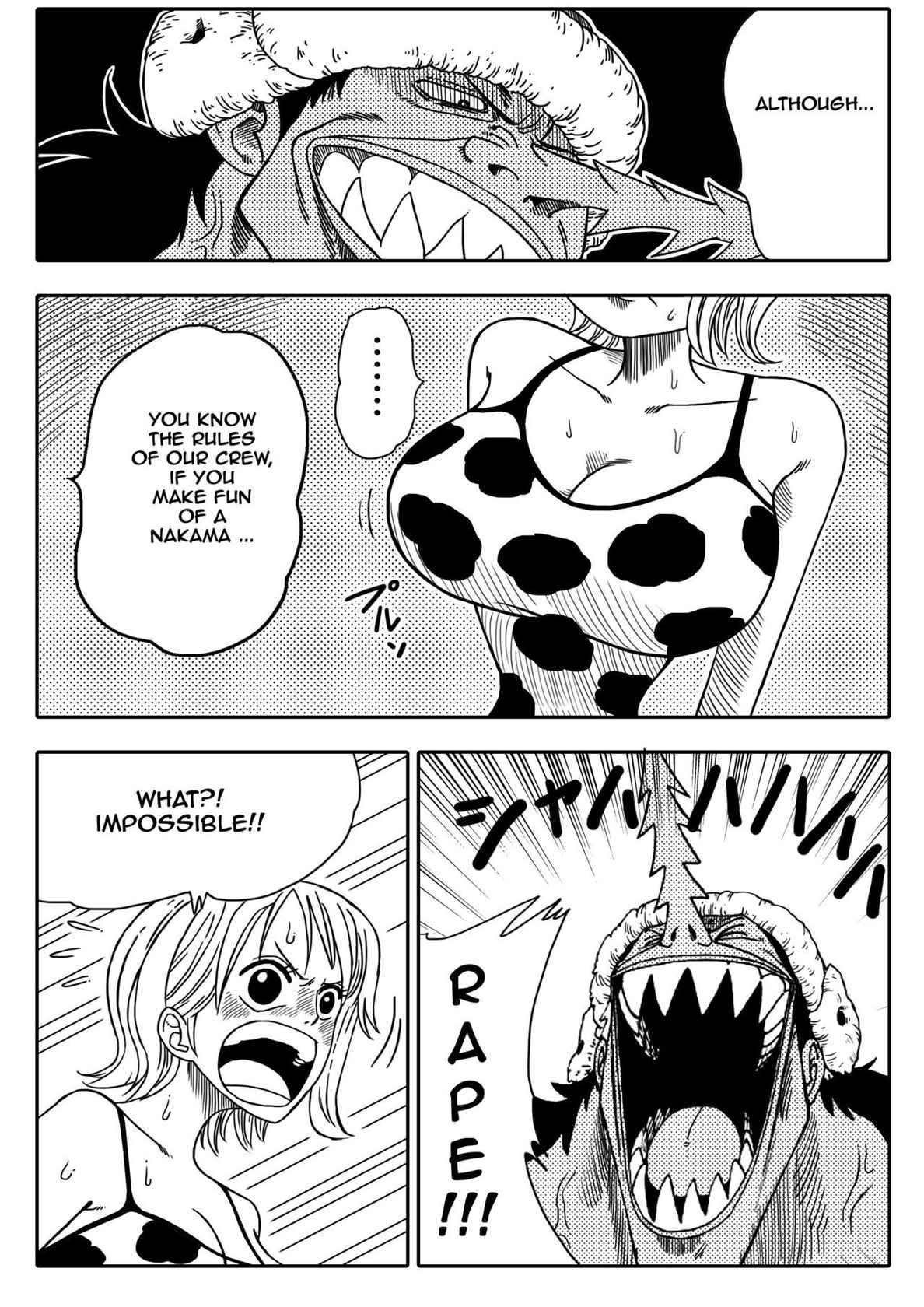 [YamamotoDoujinshi] NAMI VS ARLONG [English] [Digital]