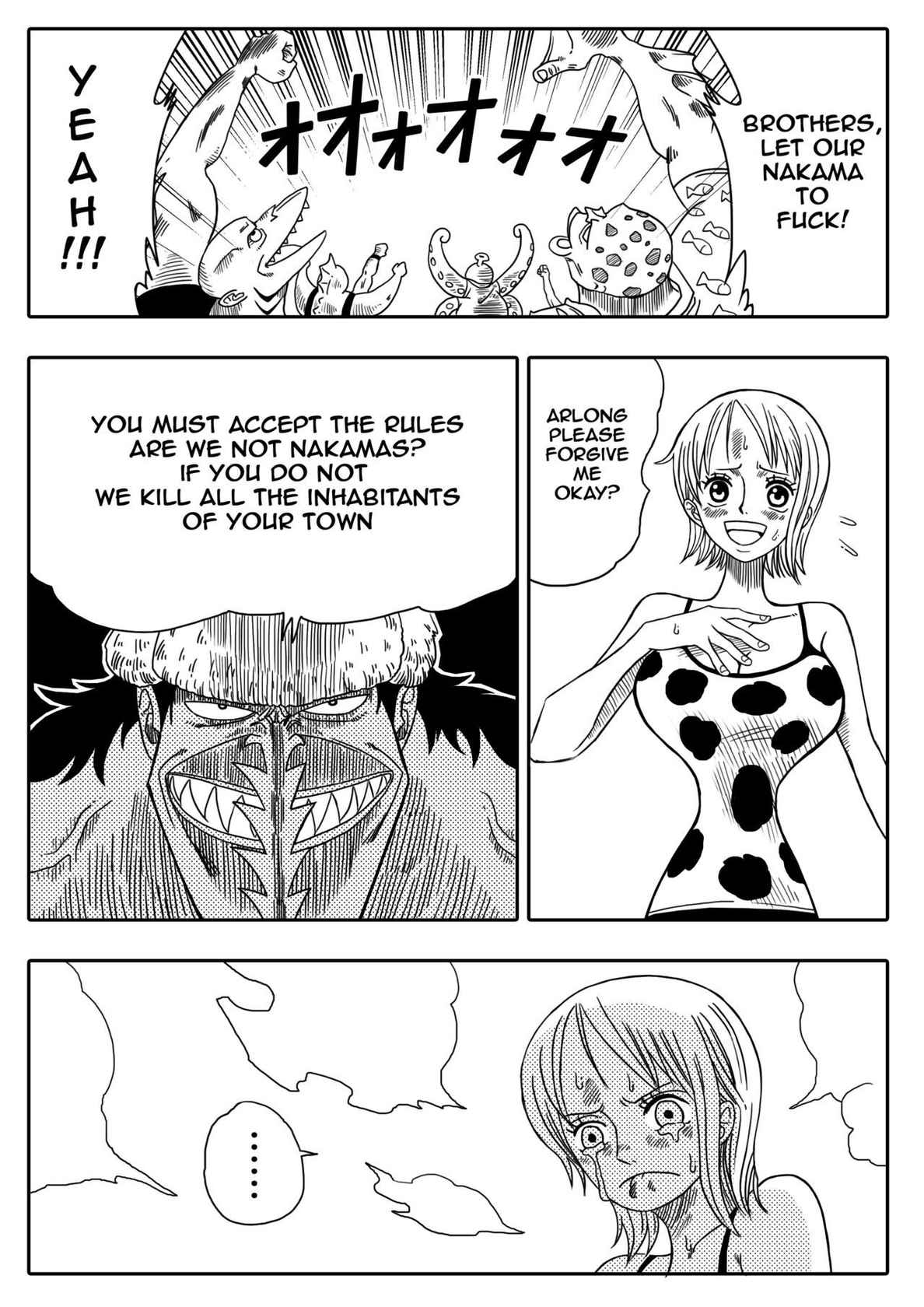 [YamamotoDoujinshi] NAMI VS ARLONG [English] [Digital]