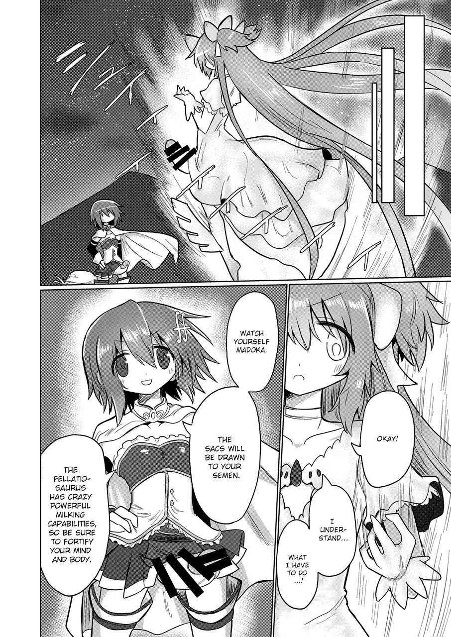 [Shadan Katsudou (Kyuusuikei)] Fellatiosaurus VS Mahou Shoujo Kouhen (Puella Magi Madoka Magica) [Digital] [English] [Shady Dealer]