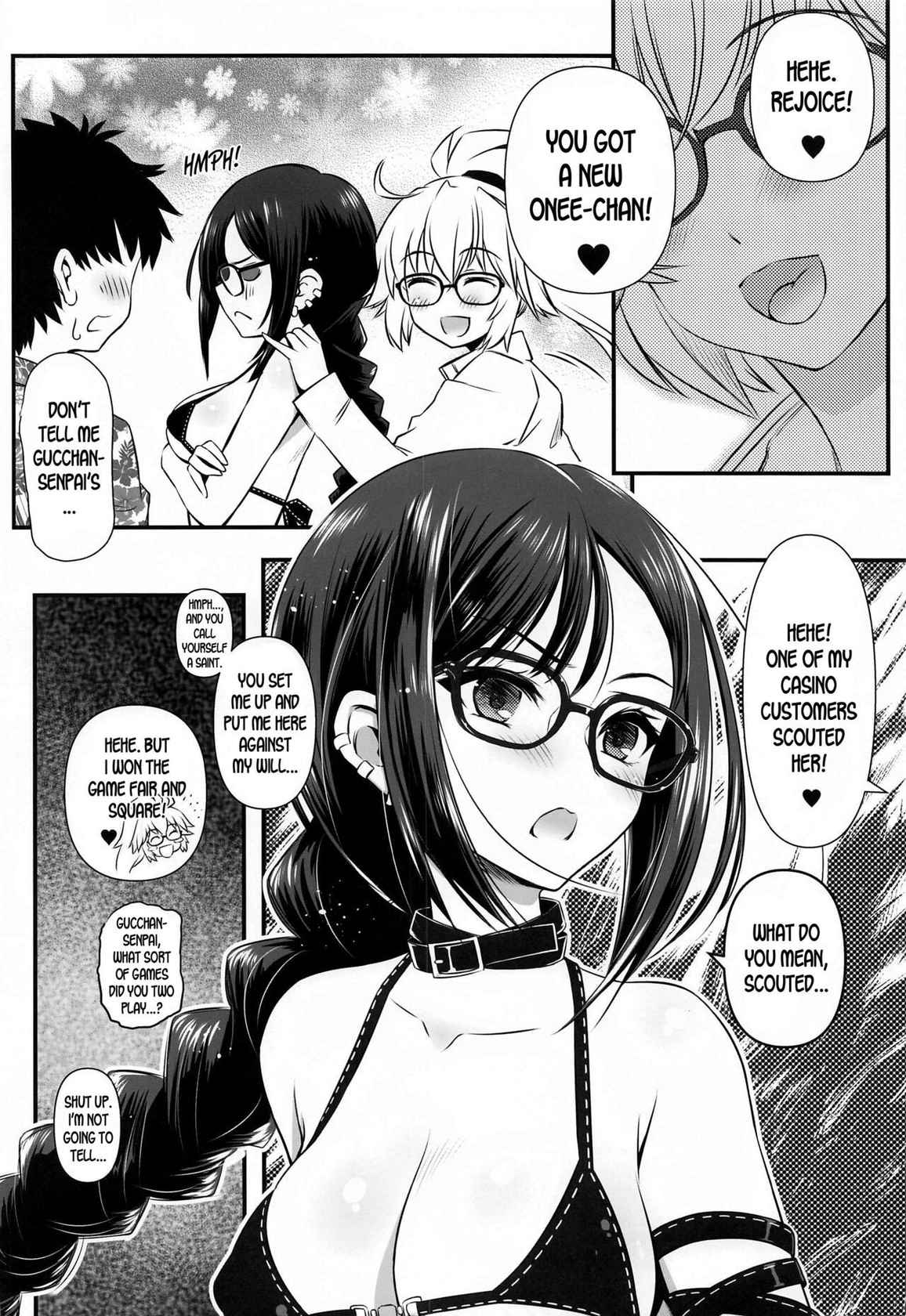 [Yakan Honpo (Inoue Tommy)] Megane Senpai Onee-chan - FGO Cute Glasses Sister(s) (Fate/Grand Order) [English] [desudesu]