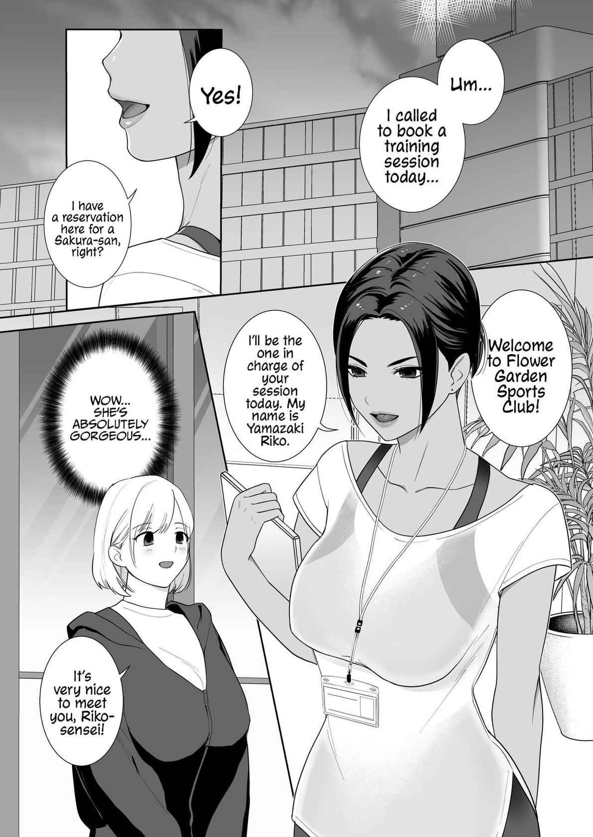 [Ikinariya (Ikinari)] Futanari x Fitness! [English] [Mr_Person] [Digital]