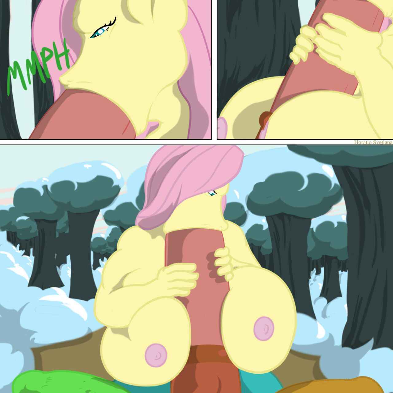 [Horatio Svetlana] Fluttershy's Discord Day (My Little Pony Friendship Is Magic) (Complete)