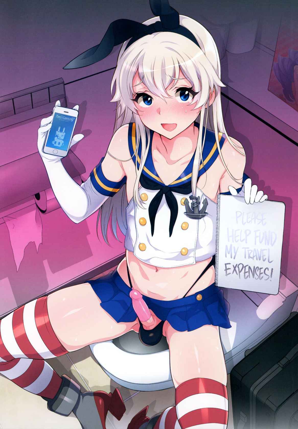 (C93) [Inariya (Inari)] Haishin! Shimakaze-kun no Heya Soushuuhen | Live! From Shimakaze-kun's Room Compilation (Kantai Collection -KanColle-) [English] [head empty, mysterymeat3, Brolen]