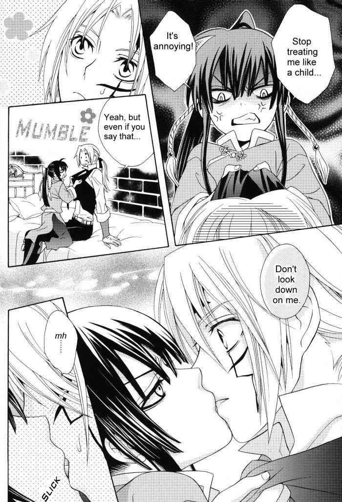 (ComiComi12) [Higashi Mikuni Kamen (Saitoh Maho, Kinui Tohko)] Waruiko wa Dare da - who is a bad baby? (D.Gray-man) [English]