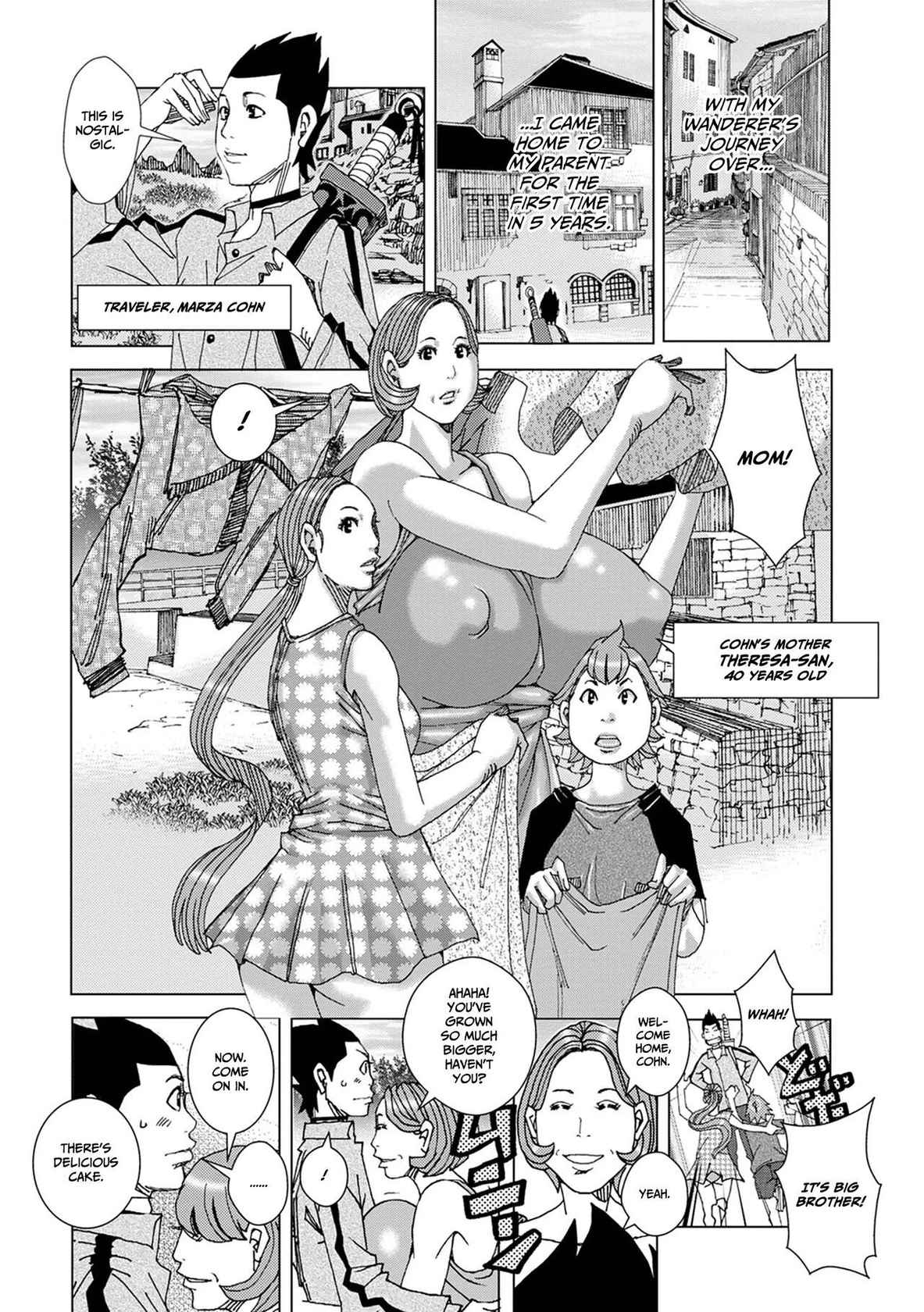 [Jeanne DA'ck] Double Mother 3 ~Gibo to Jitsubo o Nakadashi Haramase~ (WEB Ban COMIC Gekiyaba! Vol. 154) [English] [CulturedCommissions]