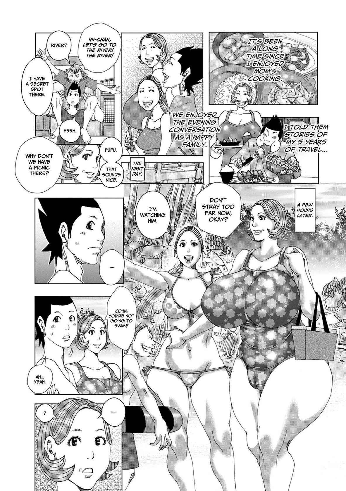 [Jeanne DA'ck] Double Mother 3 ~Gibo to Jitsubo o Nakadashi Haramase~ (WEB Ban COMIC Gekiyaba! Vol. 154) [English] [CulturedCommissions]