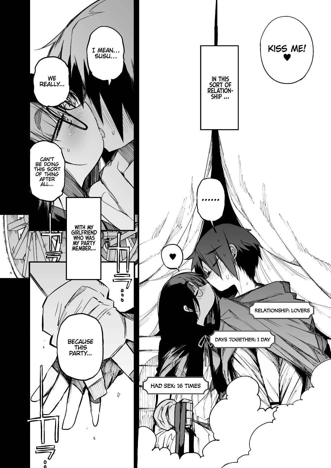 [Naitou2 (F4U)] Renai Kinshi no Yuusha Party ni Mukanai Jimiko no S-kyuu Dosukebe Status | The S-Rank Pervert Status of the Unfit Homely Girl in the Hero Party With a Ban on Love [English] {akanameTL} [Digital]