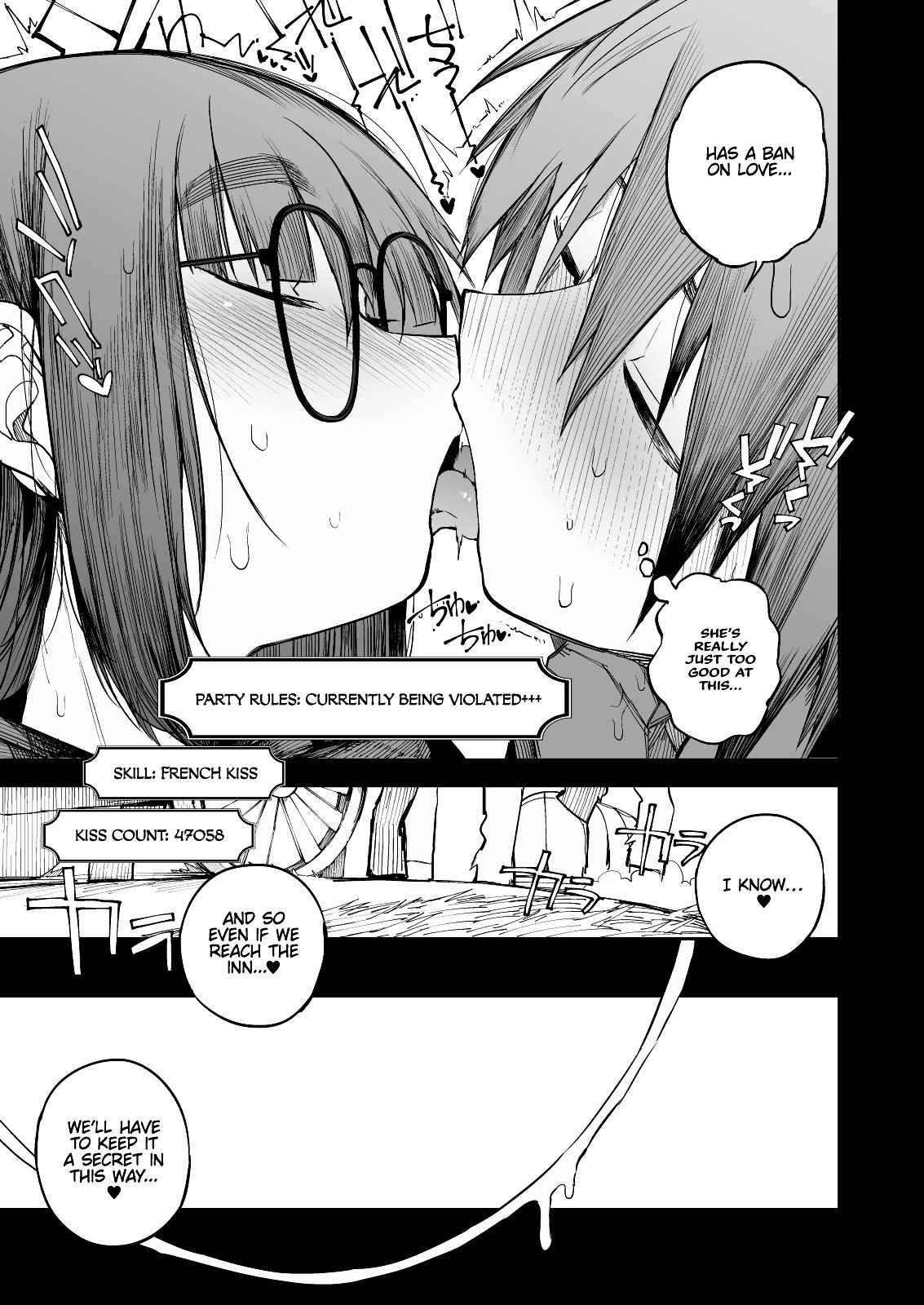 [Naitou2 (F4U)] Renai Kinshi no Yuusha Party ni Mukanai Jimiko no S-kyuu Dosukebe Status | The S-Rank Pervert Status of the Unfit Homely Girl in the Hero Party With a Ban on Love [English] {akanameTL} [Digital]