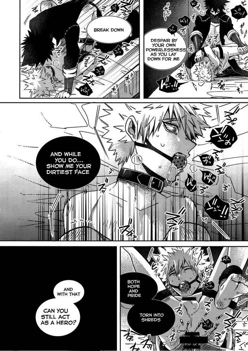 (Hanjuku Hero Life 4) [APOLLO (JIRO)] BAD END (Boku no Hero Academia) [English]