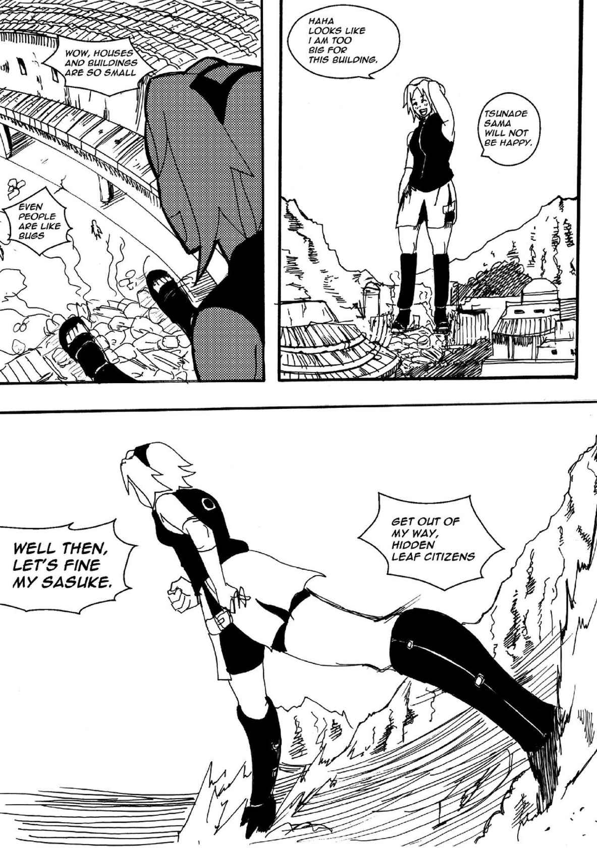 DOUJINSAK Ninja Sakura