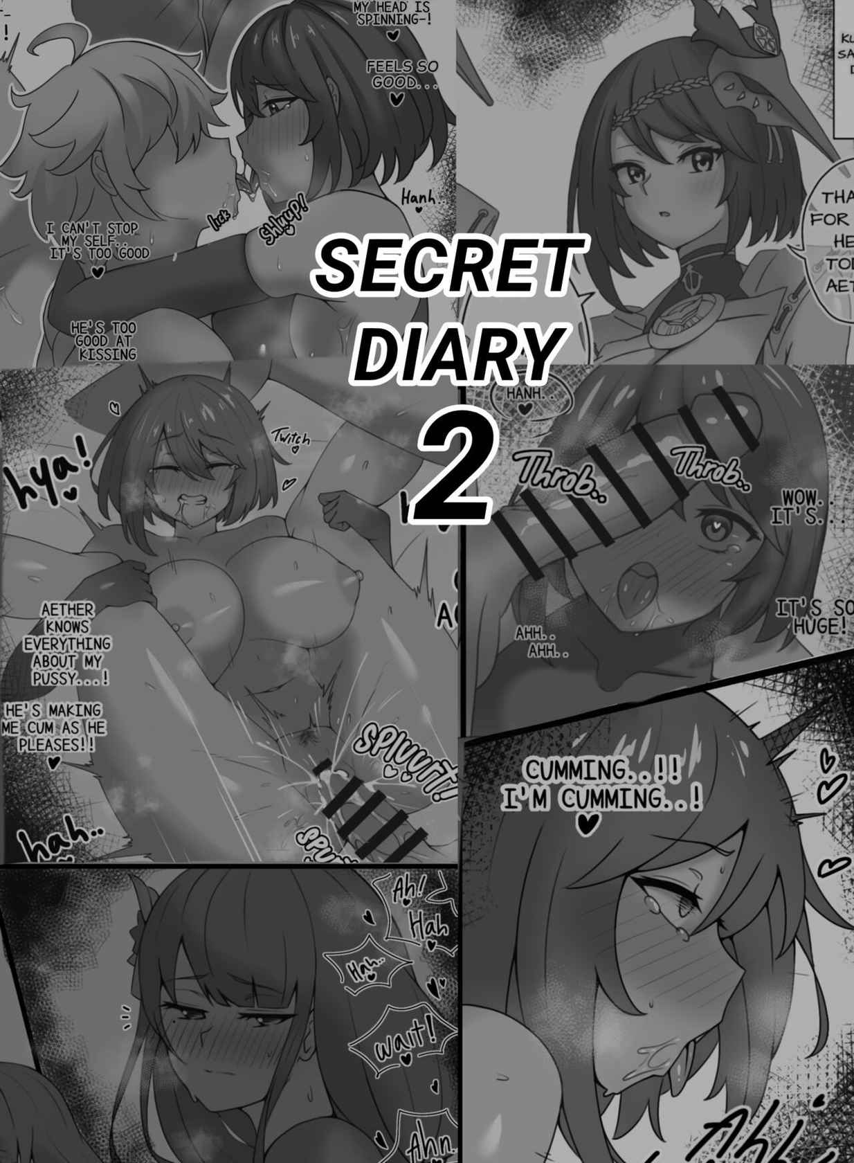 [Akazuan_19] SECRET DIARY 2 (Genshin Impact)(English)